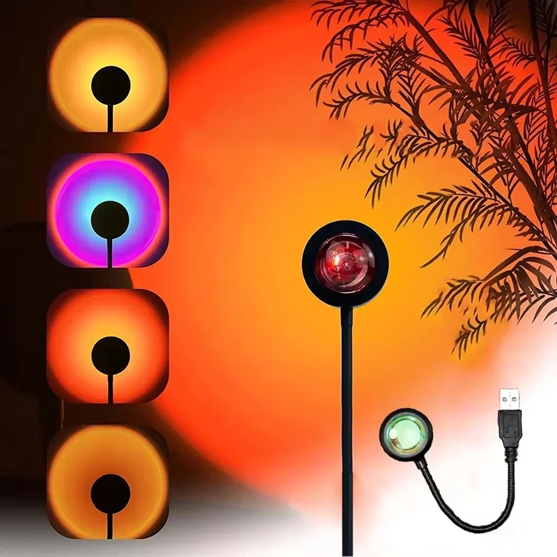 Photography Night - USB Charging LED Sunset Light Colorful