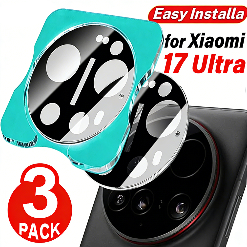 Photography Kit Xiaomi 17 Ultra - Easy Installation Tempered Glass Camera Protector