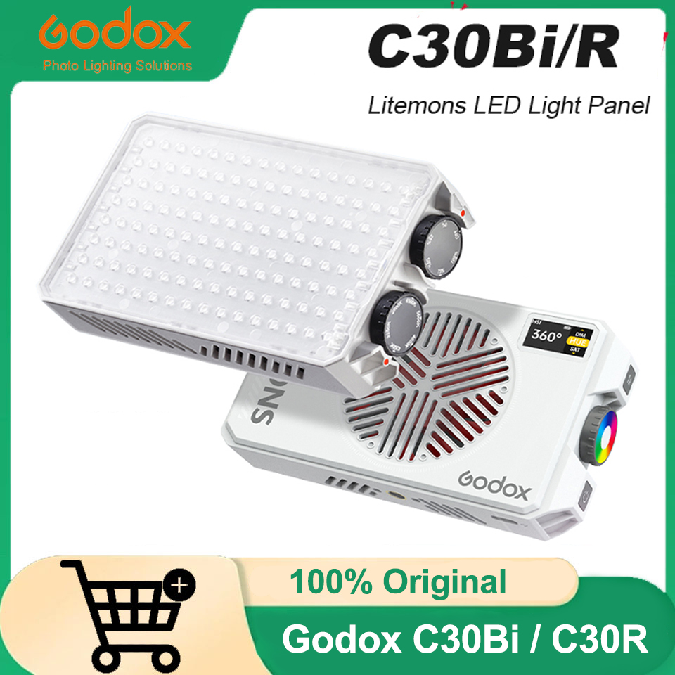 Video Led Light Panel - Godox C30Bi C30R Litemons 30W LED