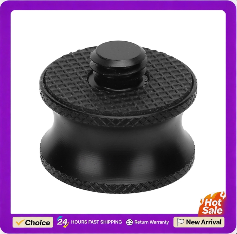 Fluid Head Tripod - Metal Adapter Screw Sturdy Durable High