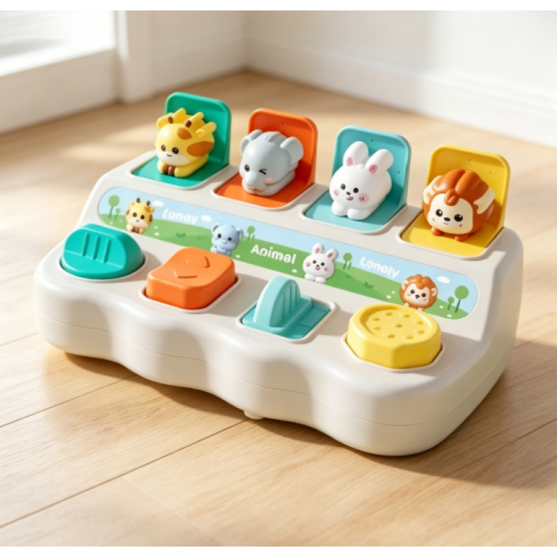 Photography Jokes - Montessori Pop-Up Animal Box Toy Kids