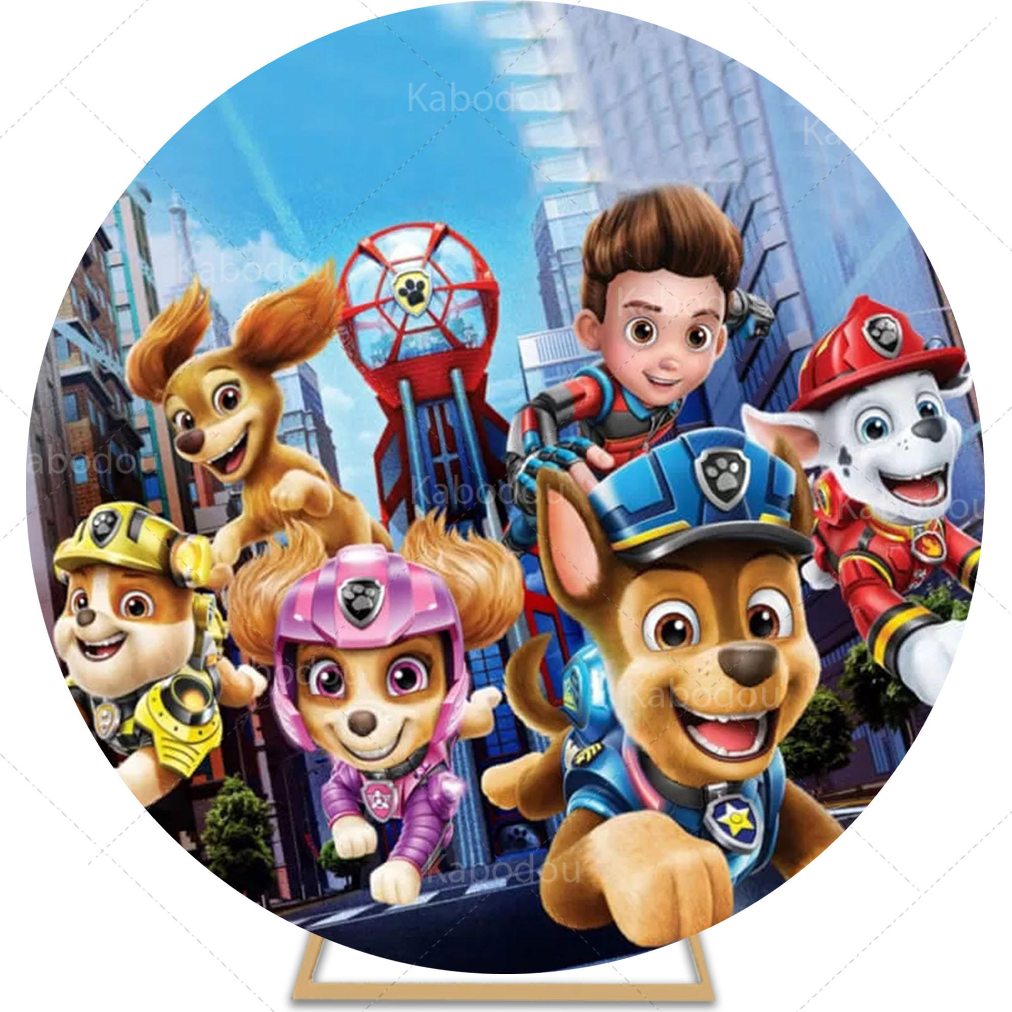 Paws Patrols Round Backdrop Bo – Photography Composition Bewertung und Preis