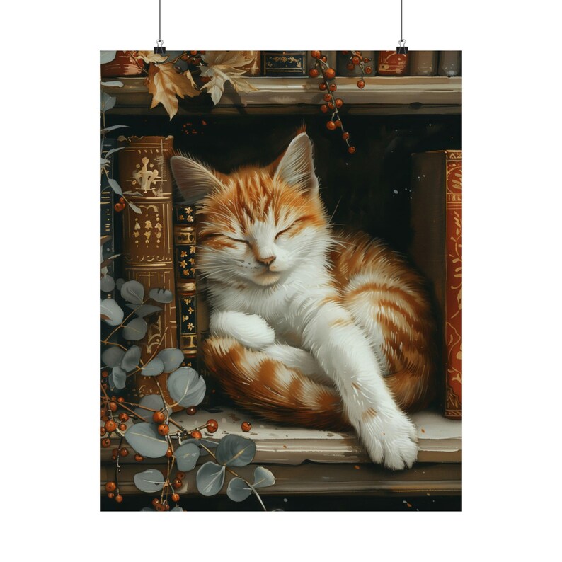 Cute Cat and Book Poster Victo – Photography Night Bewertung und Preis