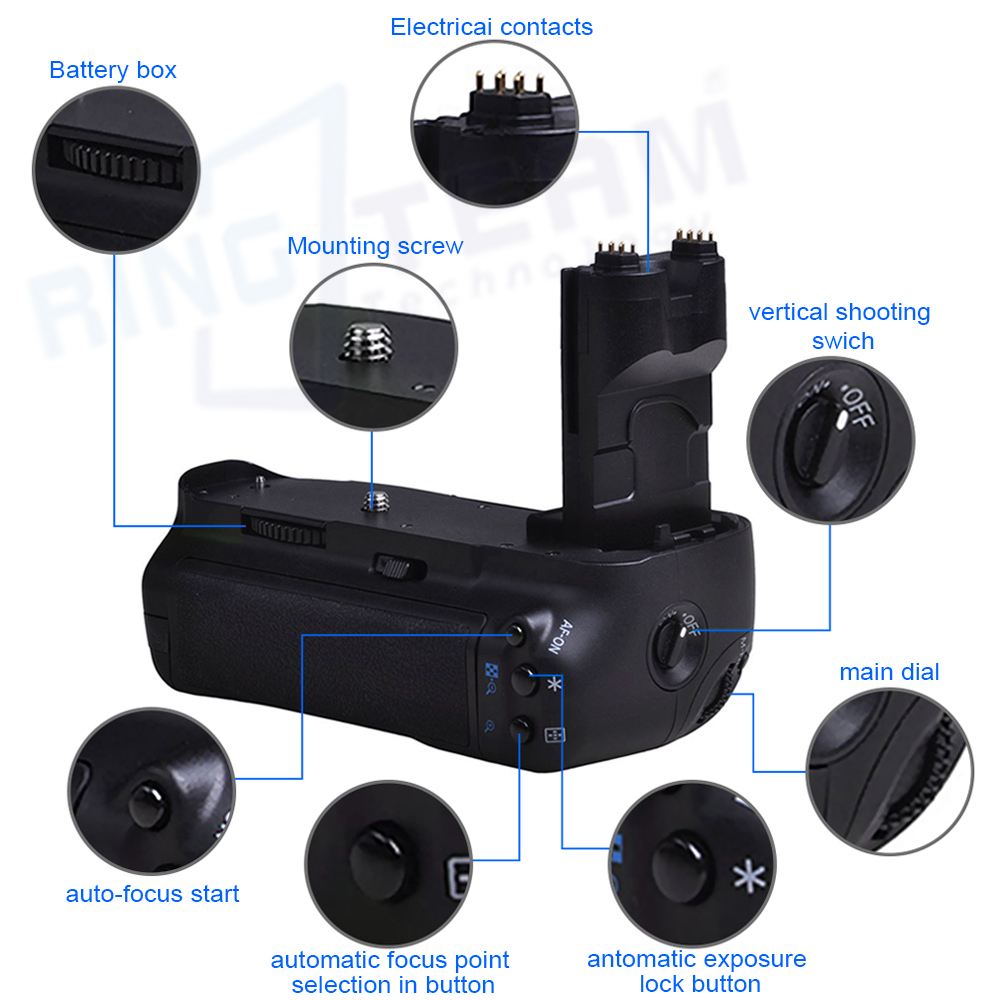 Vertical Battery Grip BG-E7 fo – Camera Battery Grip Bewertung und Preis