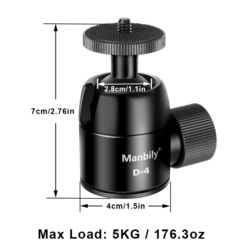 Manbily Camera Tripod Head 28m – Fluid Head Tripod Bewertung und Preis