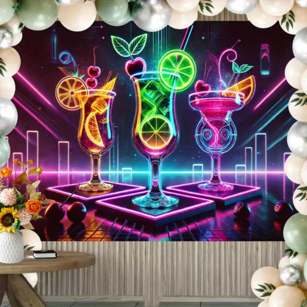 Beach Tiki Bar Colorful Cockta – Photography Composition Bewertung und Preis