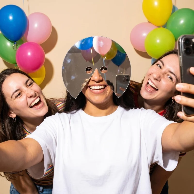 Full Face Round Mirror Mask Vi – Photography Jokes Bewertung und Preis