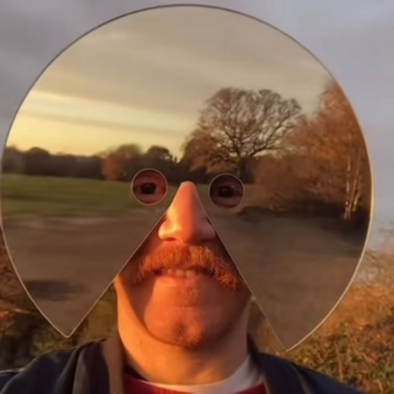 Full Face Round Mirror Mask Vi – Photography Jokes Bewertung und Preis