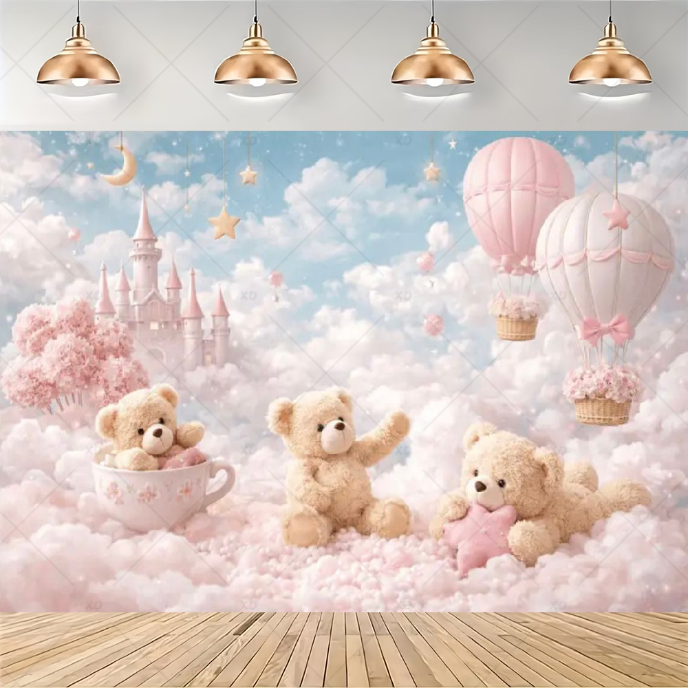 Teddy Bear Hot Air Balloon Bac – Photography Composition Bewertung und Preis