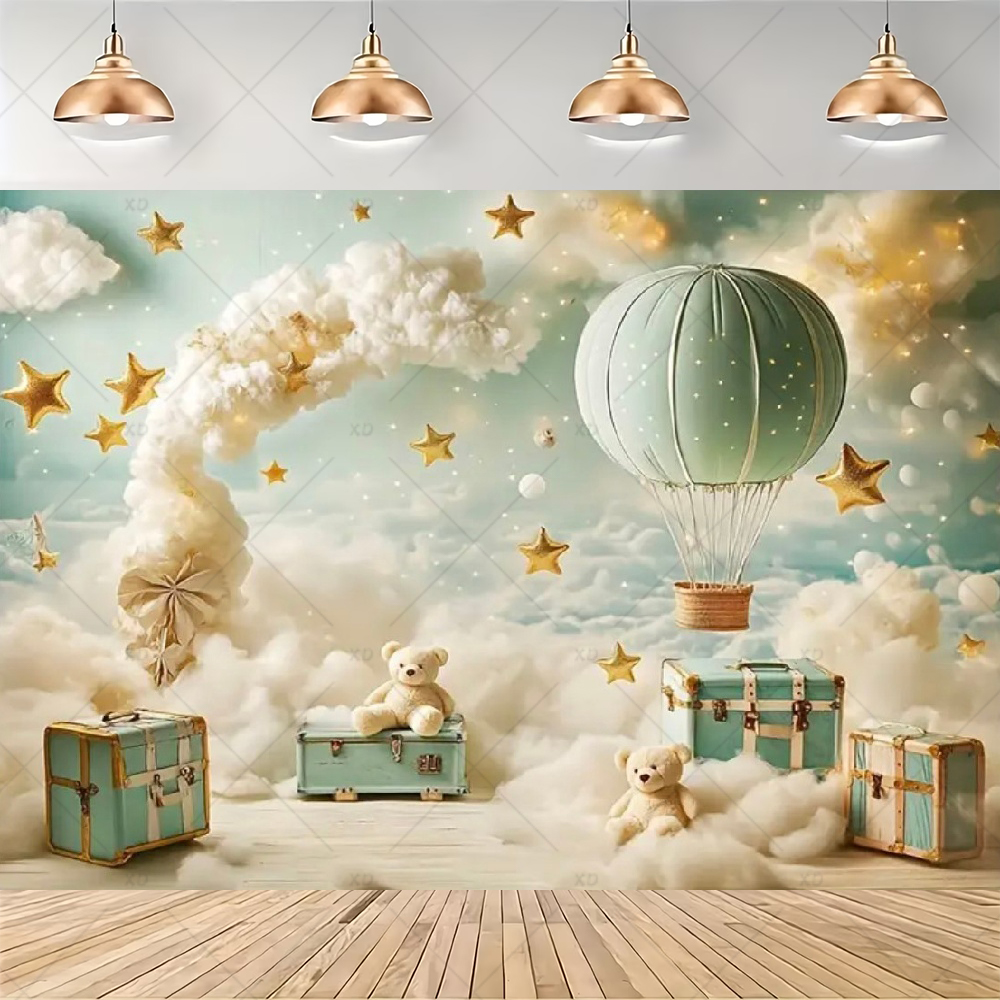 Teddy Bear Hot Air Balloon Bac – Photography Composition Bewertung und Preis