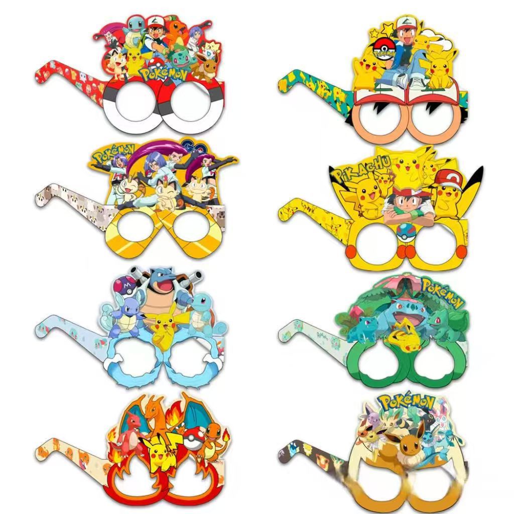 Pokémon-themed paper glasses.  – Photography Ideas Bewertung und Preis