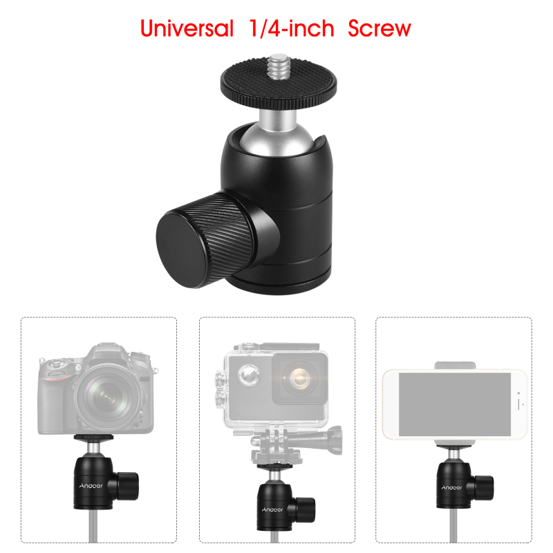 Andoer Tripod Ball Head 360 De – Fluid Head Tripod Bewertung und Preis