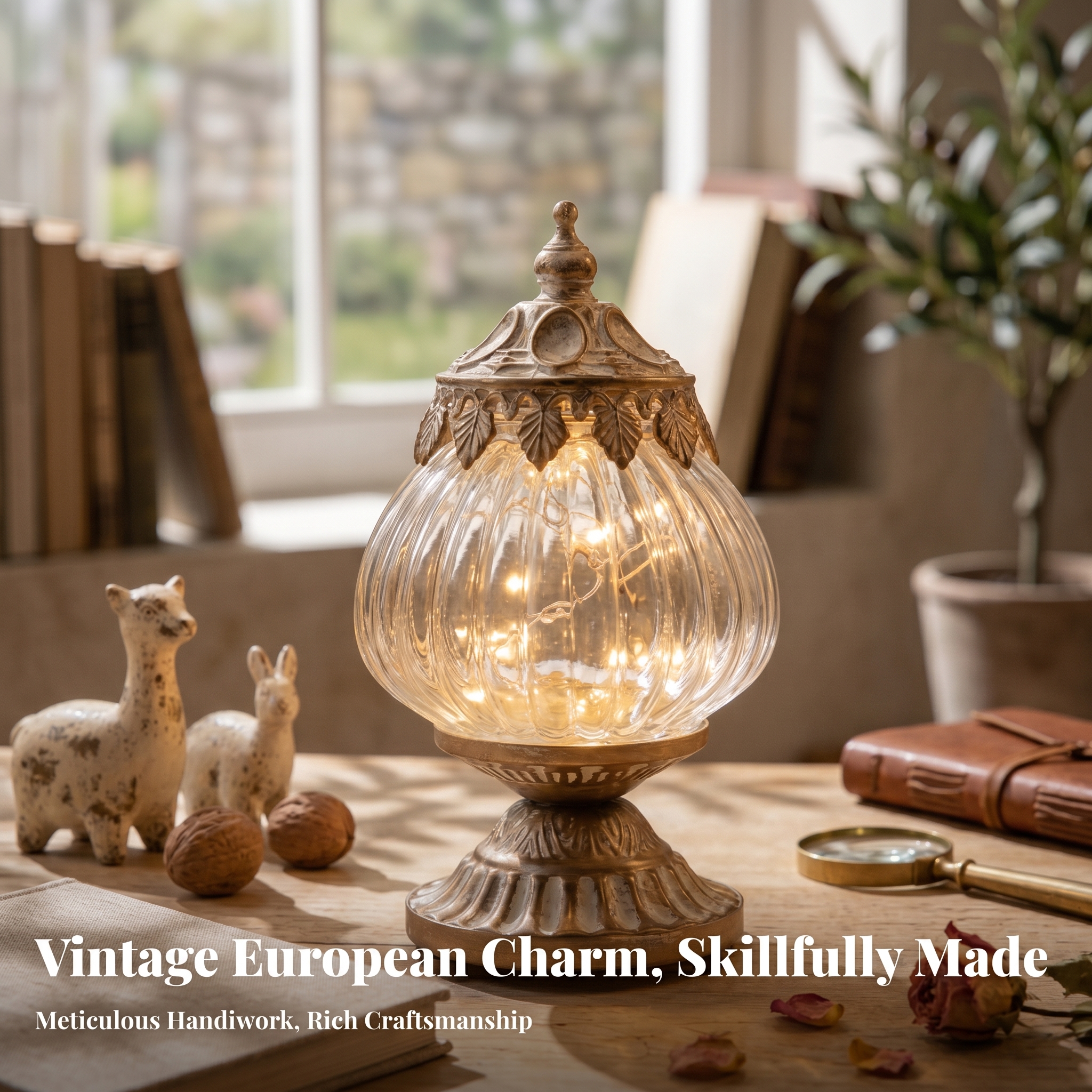 Vintage Ribbed Glass Lantern O – Photography Lighting Bewertung und Preis
