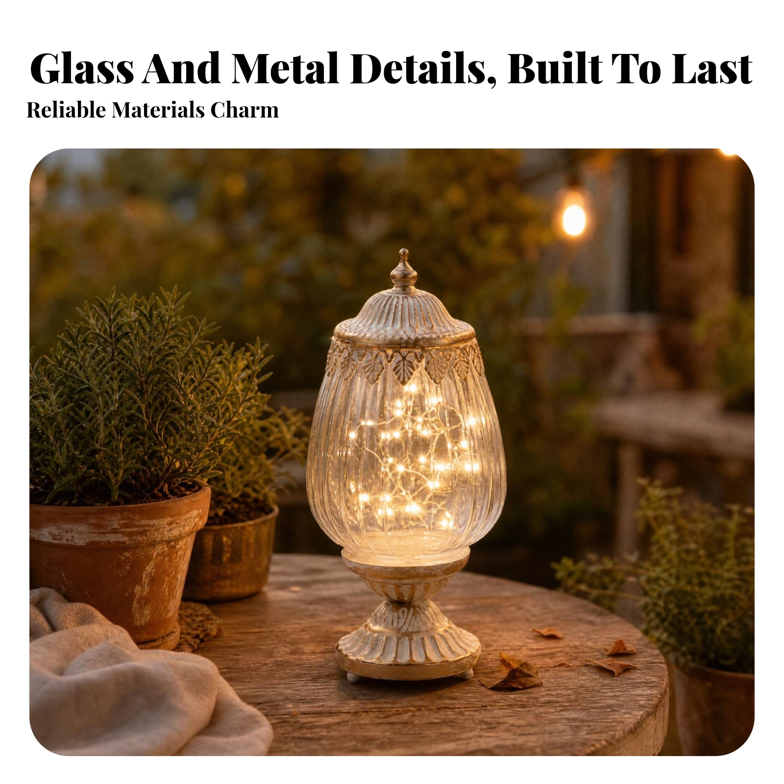 Vintage Ribbed Glass Lantern O – Photography Lighting Bewertung und Preis