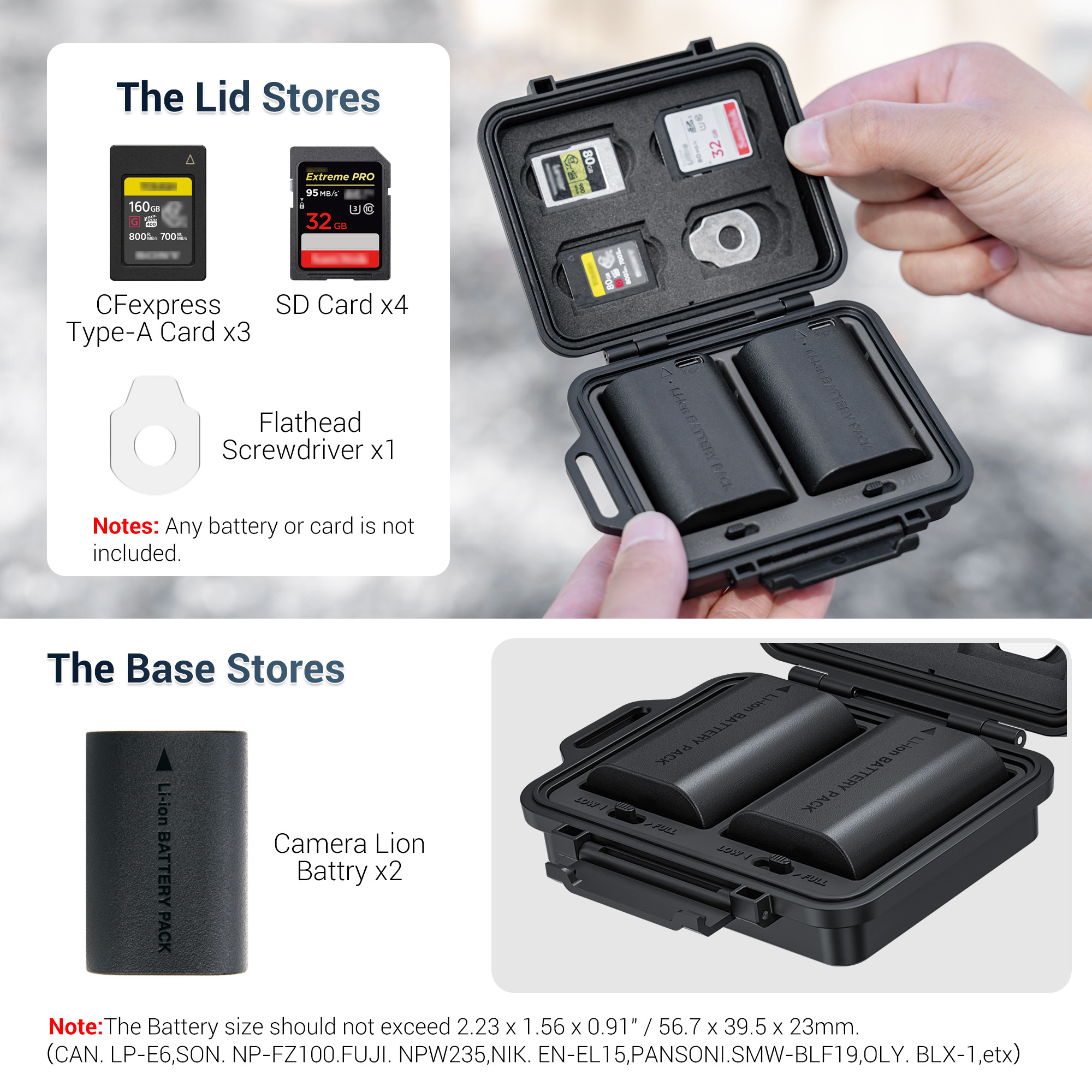 JJC Camera Battery Memory Card – Camera Battery Grip Bewertung und Preis