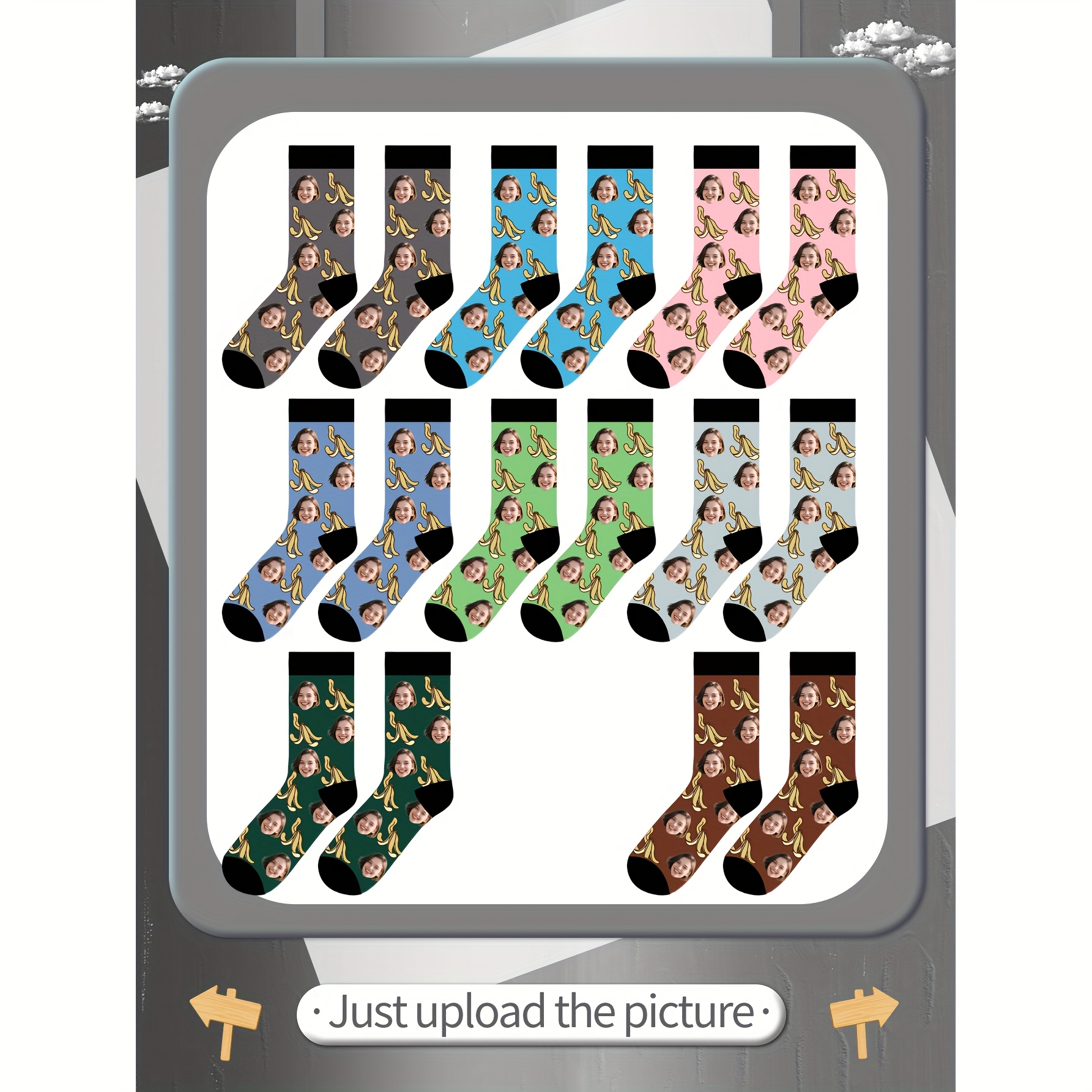 1 pair of customized photo fac – Photography Ideas Bewertung und Preis