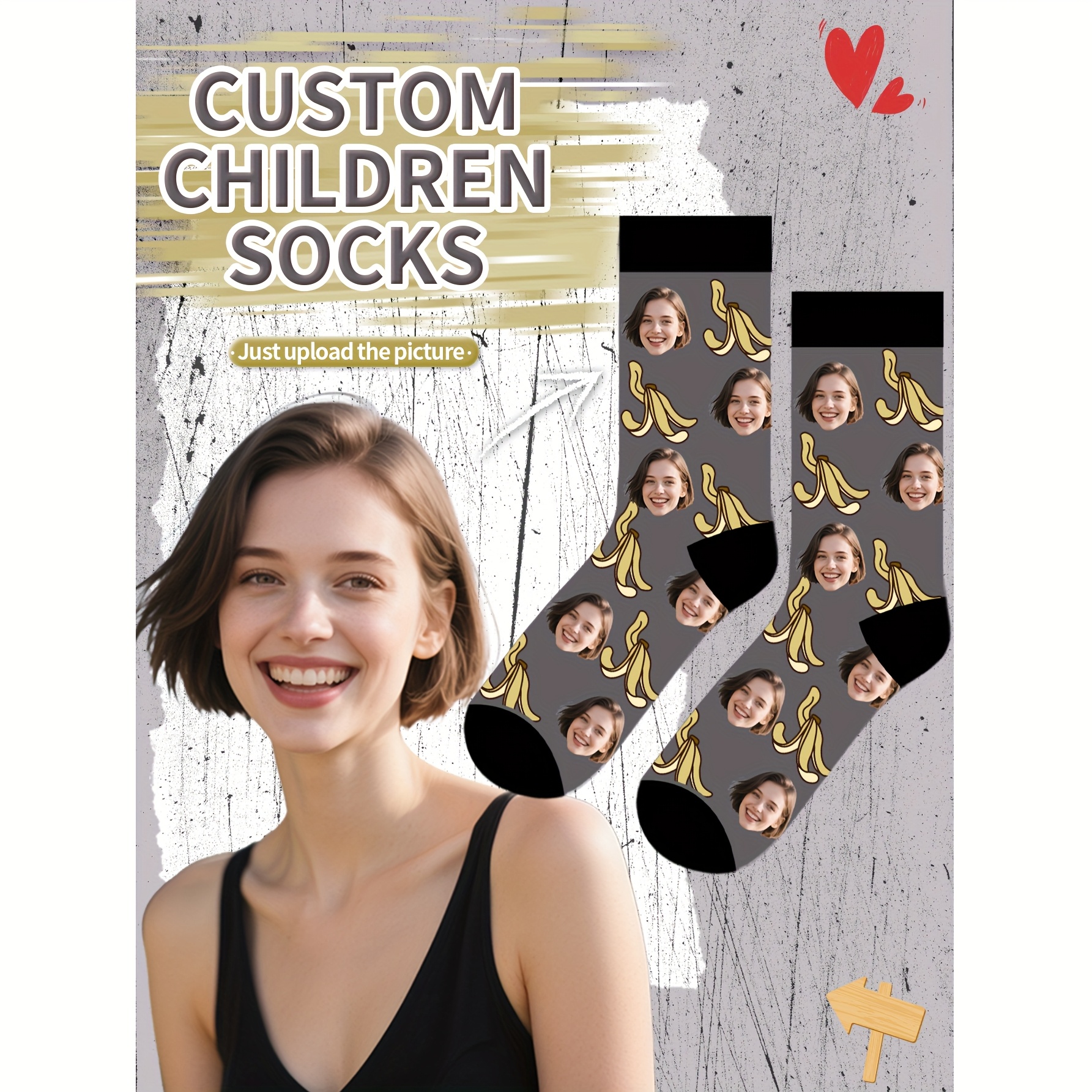 1 pair of customized photo fac – Photography Ideas Bewertung und Preis