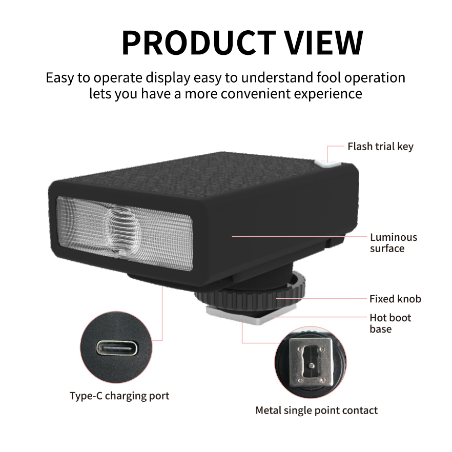 LINIM QU13 Mini Camera Flash S – Speedlite Flash External Bewertung und Preis