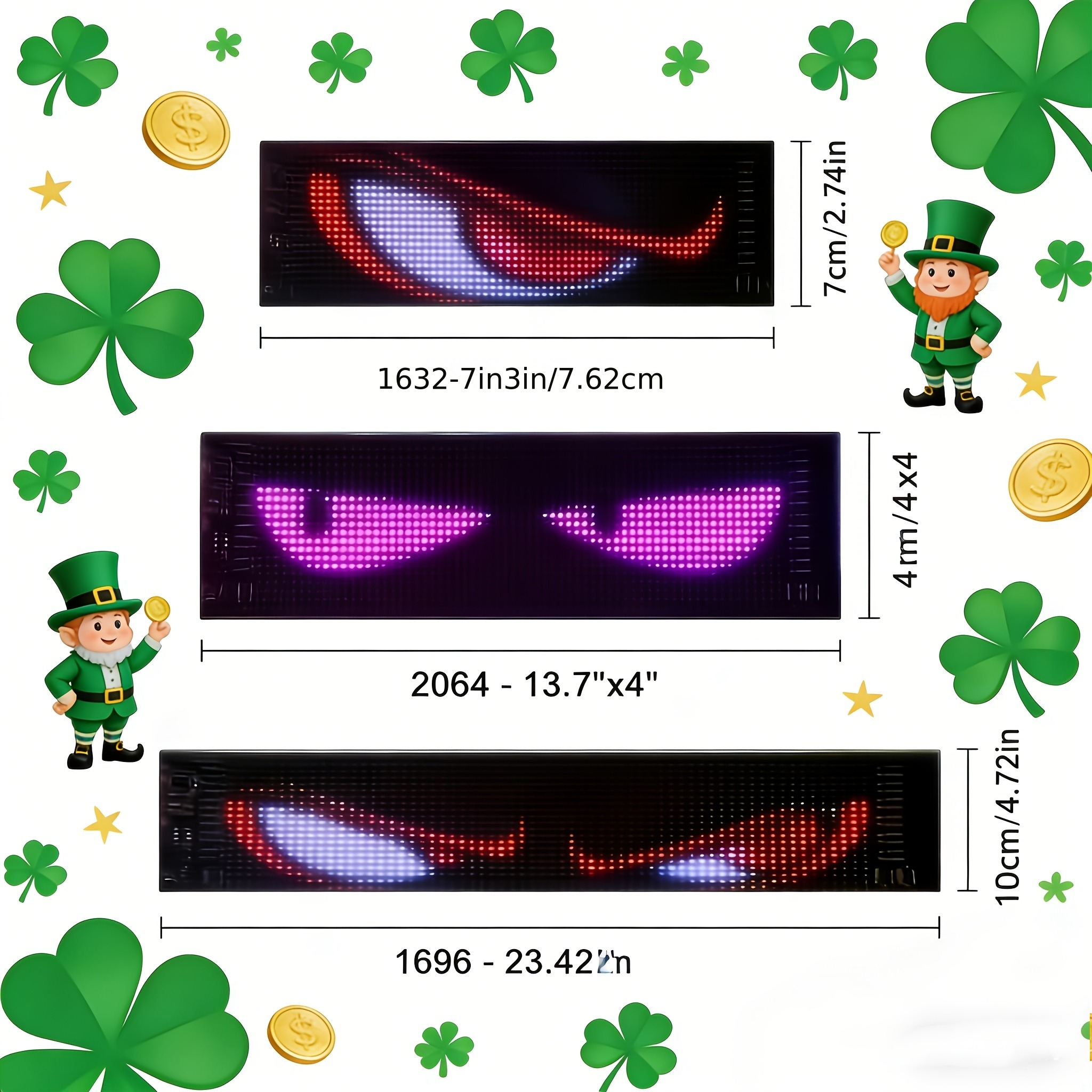 Smart Car LED Display Programm – Video Led Light Panel Bewertung und Preis