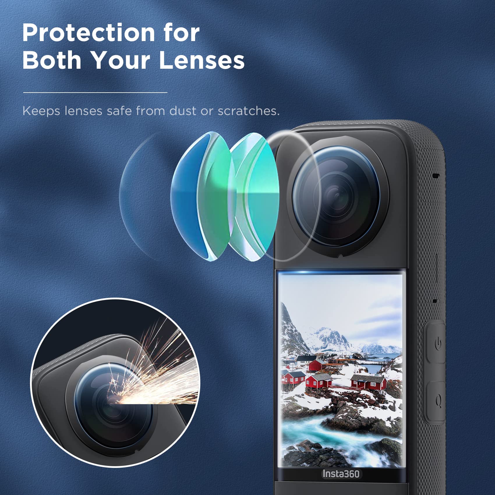 Lens Guard for Insta360 X3 Acc – Lens Case Pouch Bewertung und Preis