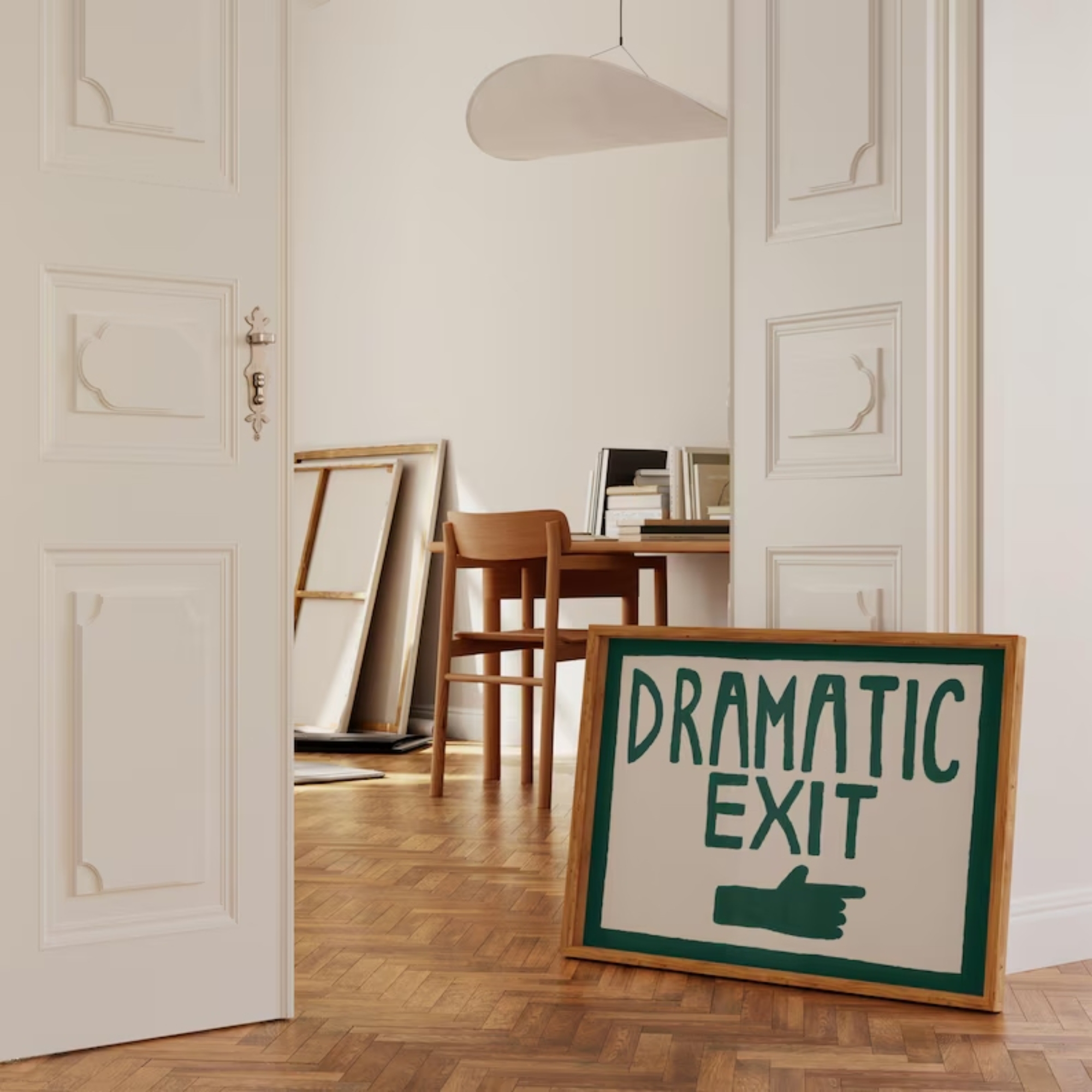 Funny Hallway Print Dark Green – Photography Night Bewertung und Preis