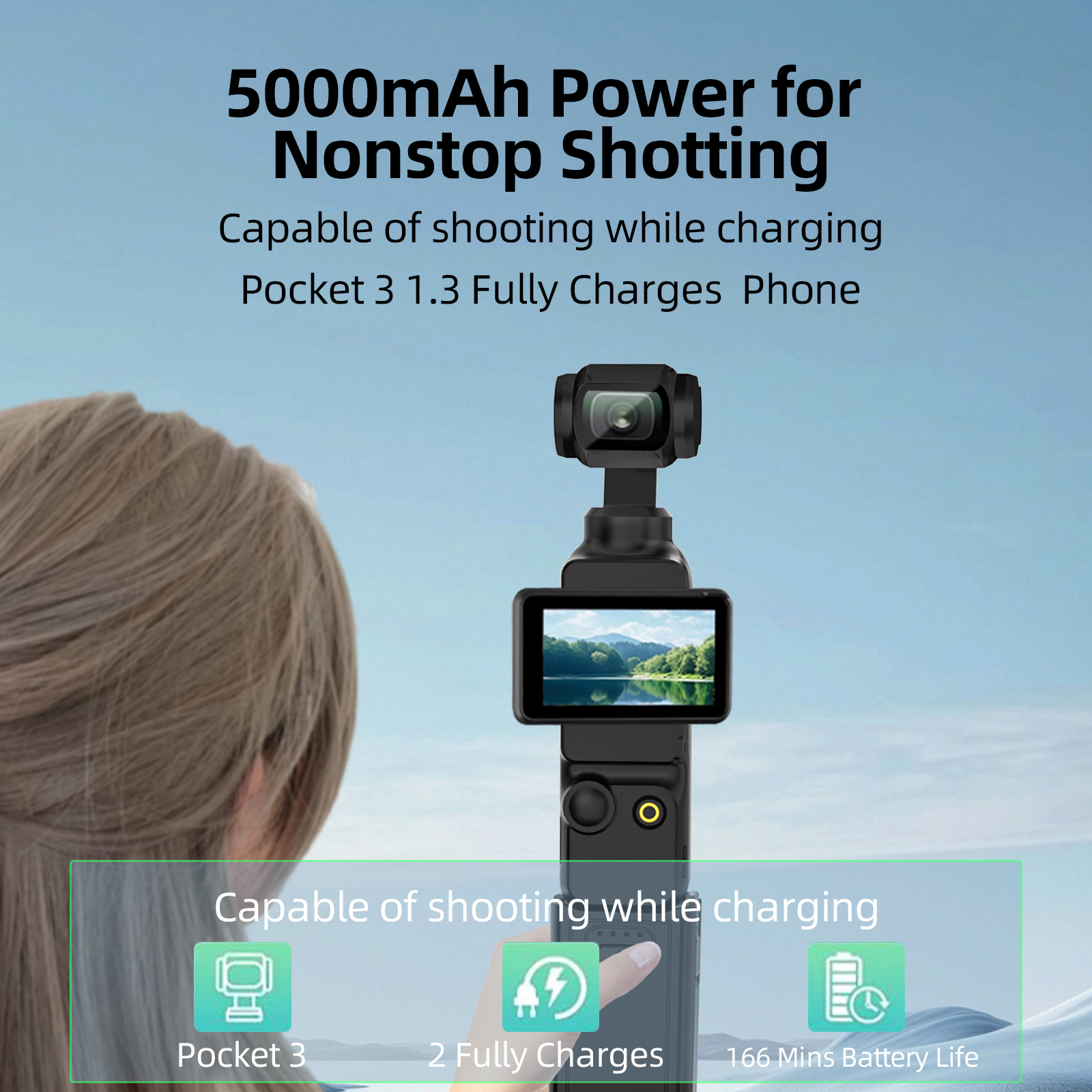 Action Camera Charging Handle  – Camera Battery Grip Bewertung und Preis