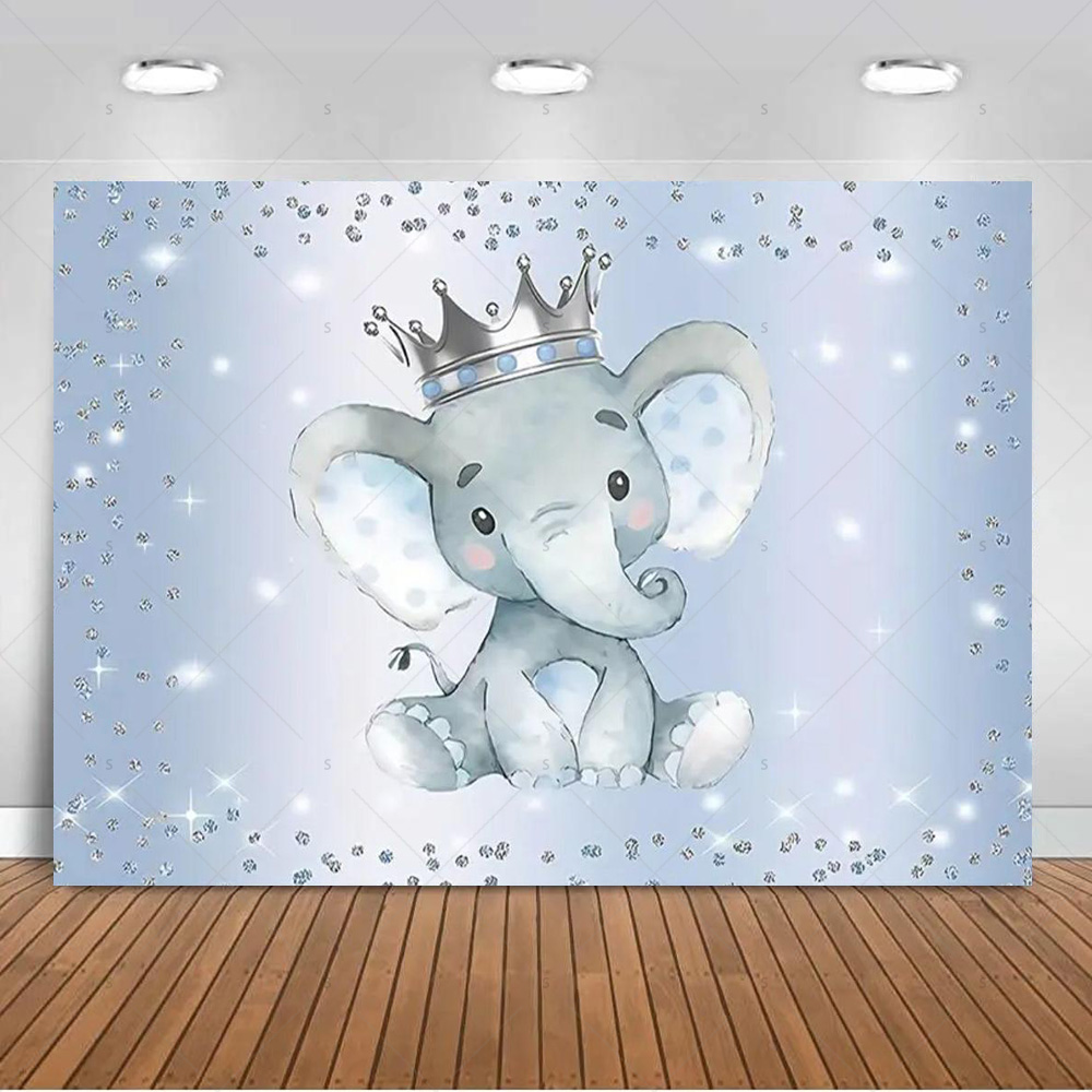 Cartoon Elephant  Birthday Par – Photography Composition Bewertung und Preis