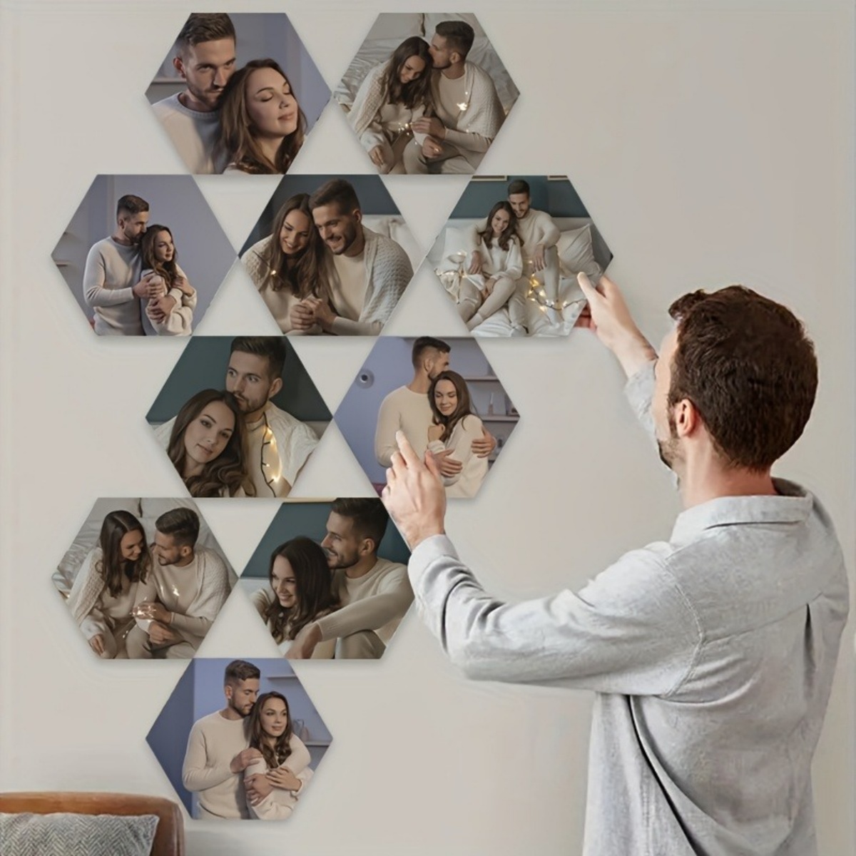 Custom Wall Decor — Modern Hex – Photography Ideas Bewertung und Preis