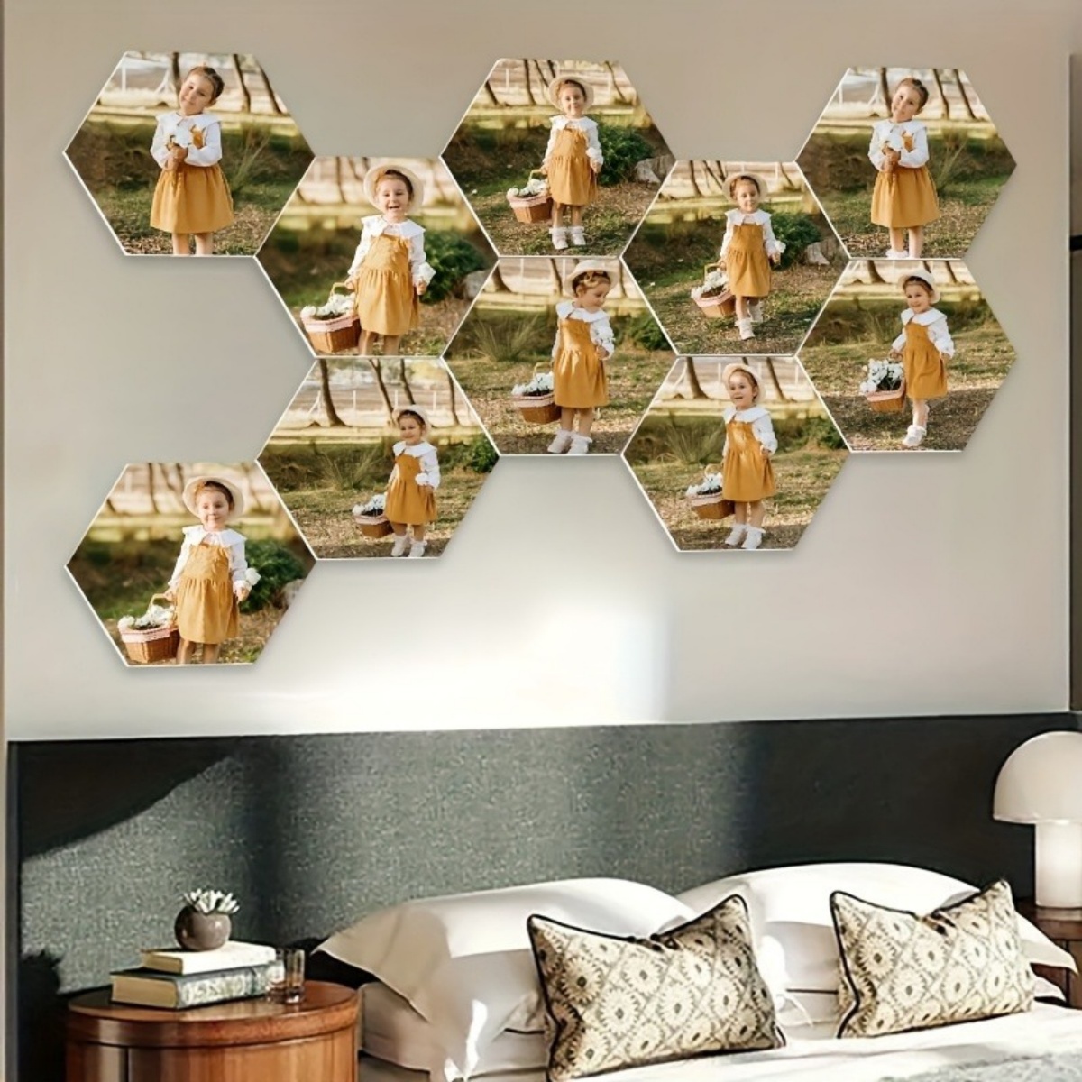 Custom Wall Decor — Modern Hex – Photography Ideas Bewertung und Preis