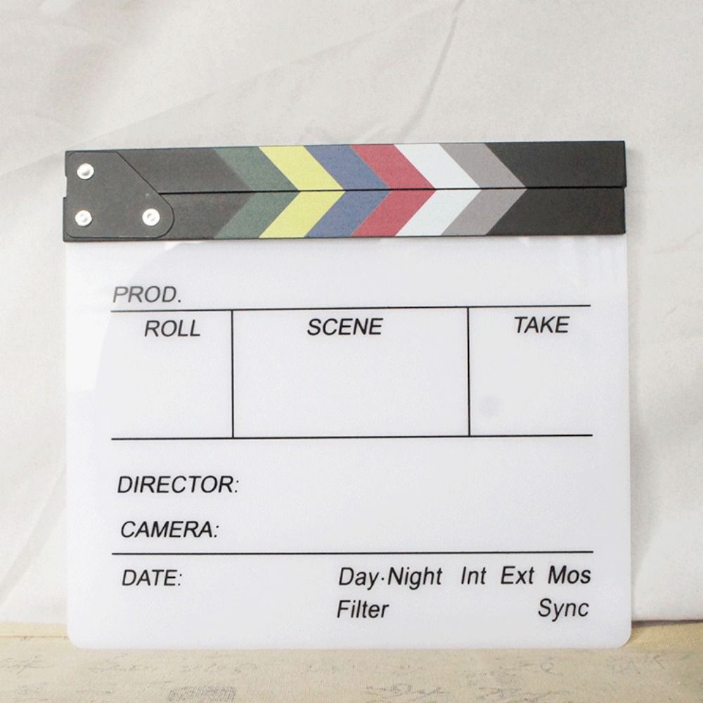 Acrylic Regisseur Scene Clappe – Photography Night Bewertung und Preis