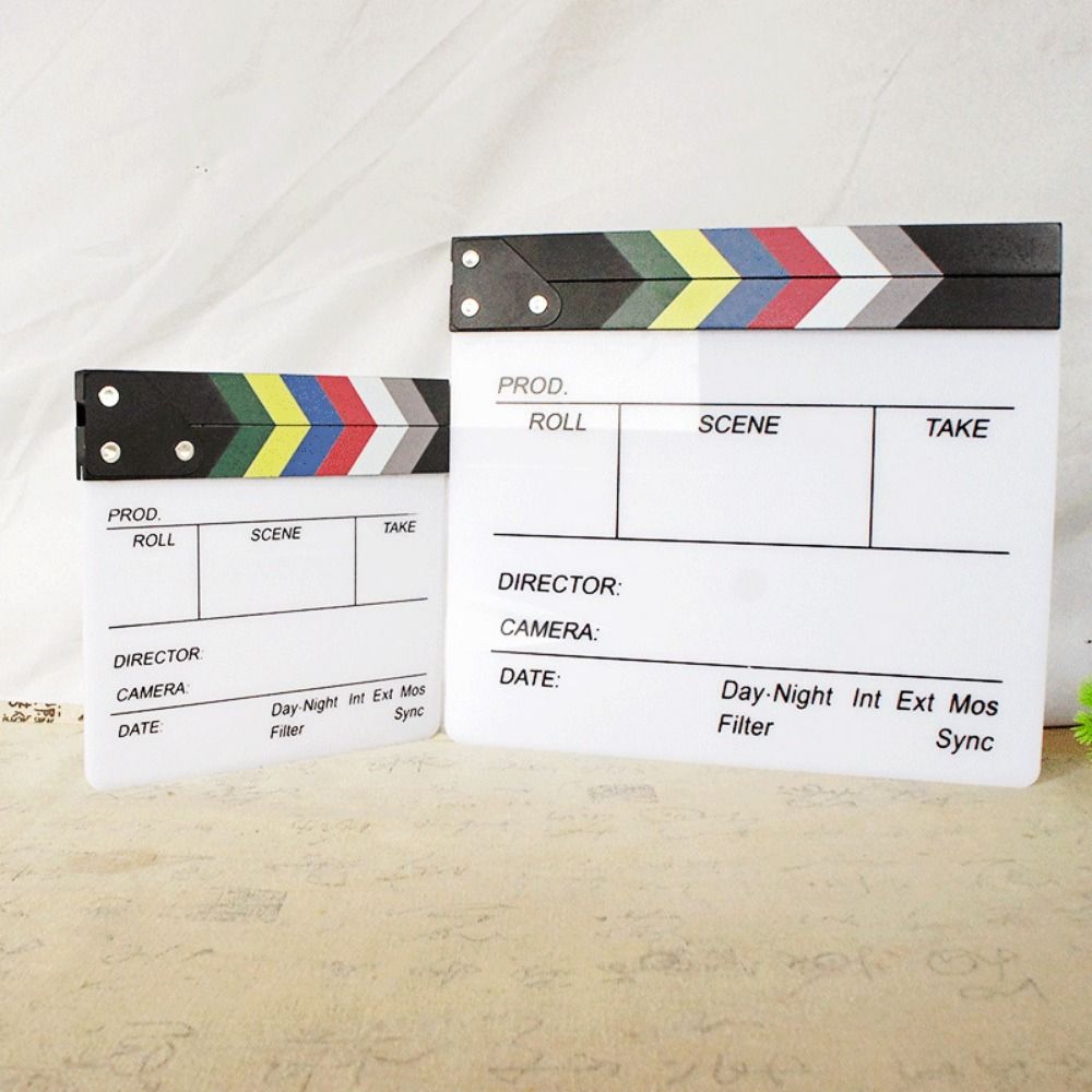 Acrylic Regisseur Scene Clappe – Photography Night Bewertung und Preis