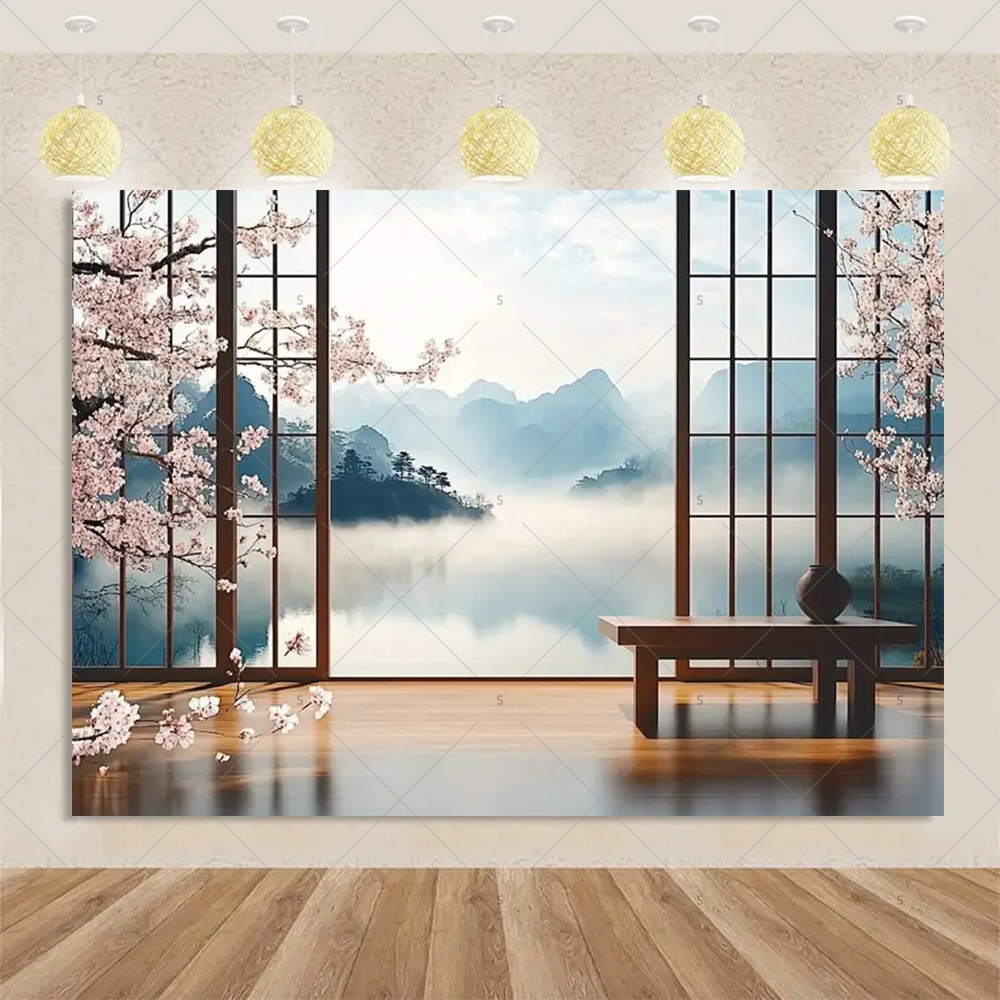 Pink Sakura Background Japanes – Photography Composition Bewertung und Preis
