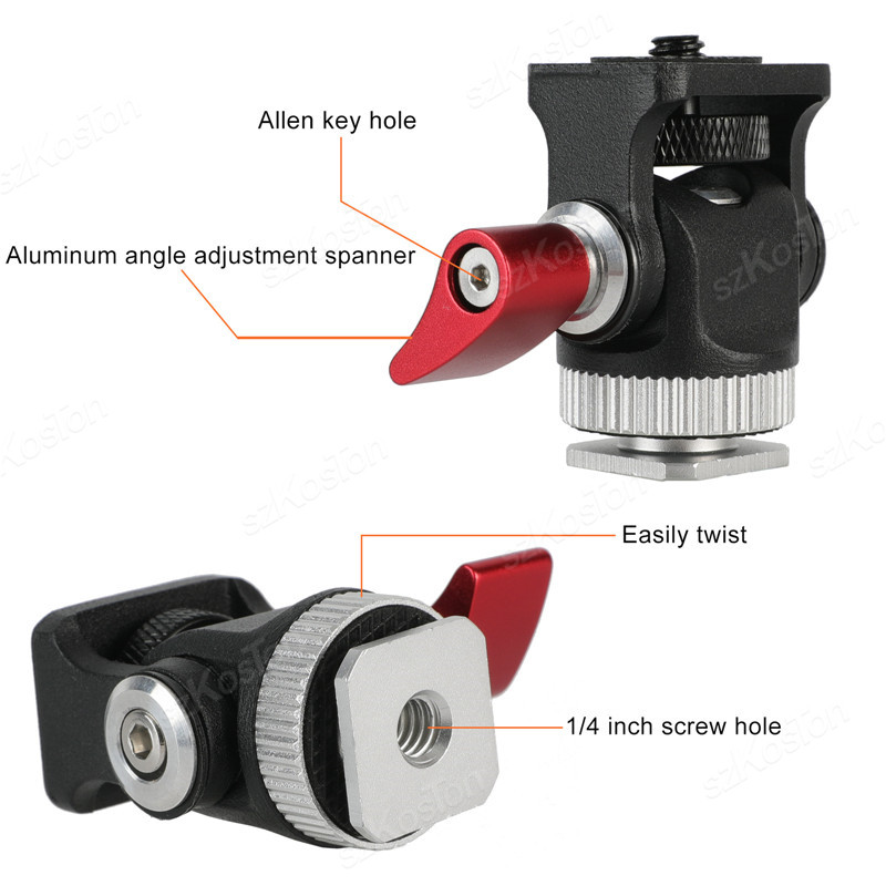 Mini Monitor Mount Holder Trip – Fluid Head Tripod Bewertung und Preis