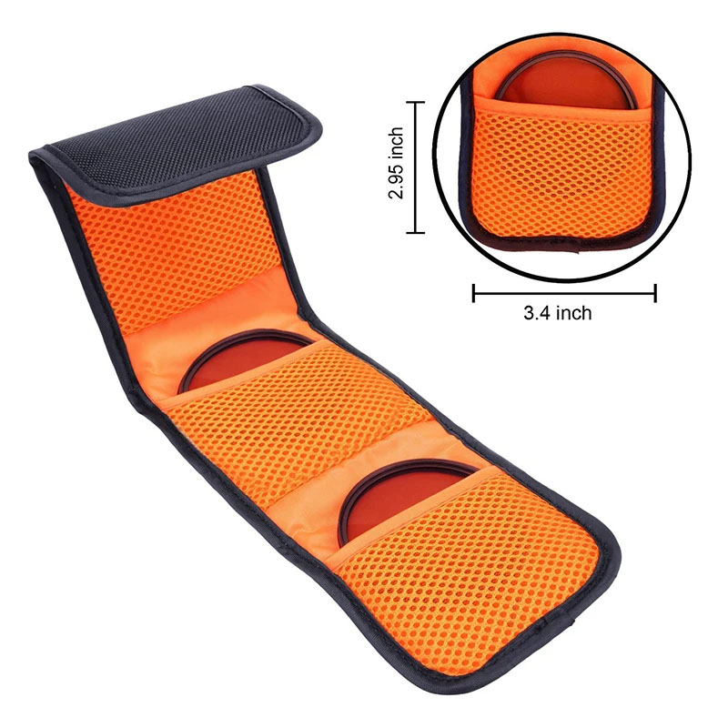 3 Pockets Bag Lens Filter Pouc – Lens Case Pouch Bewertung und Preis
