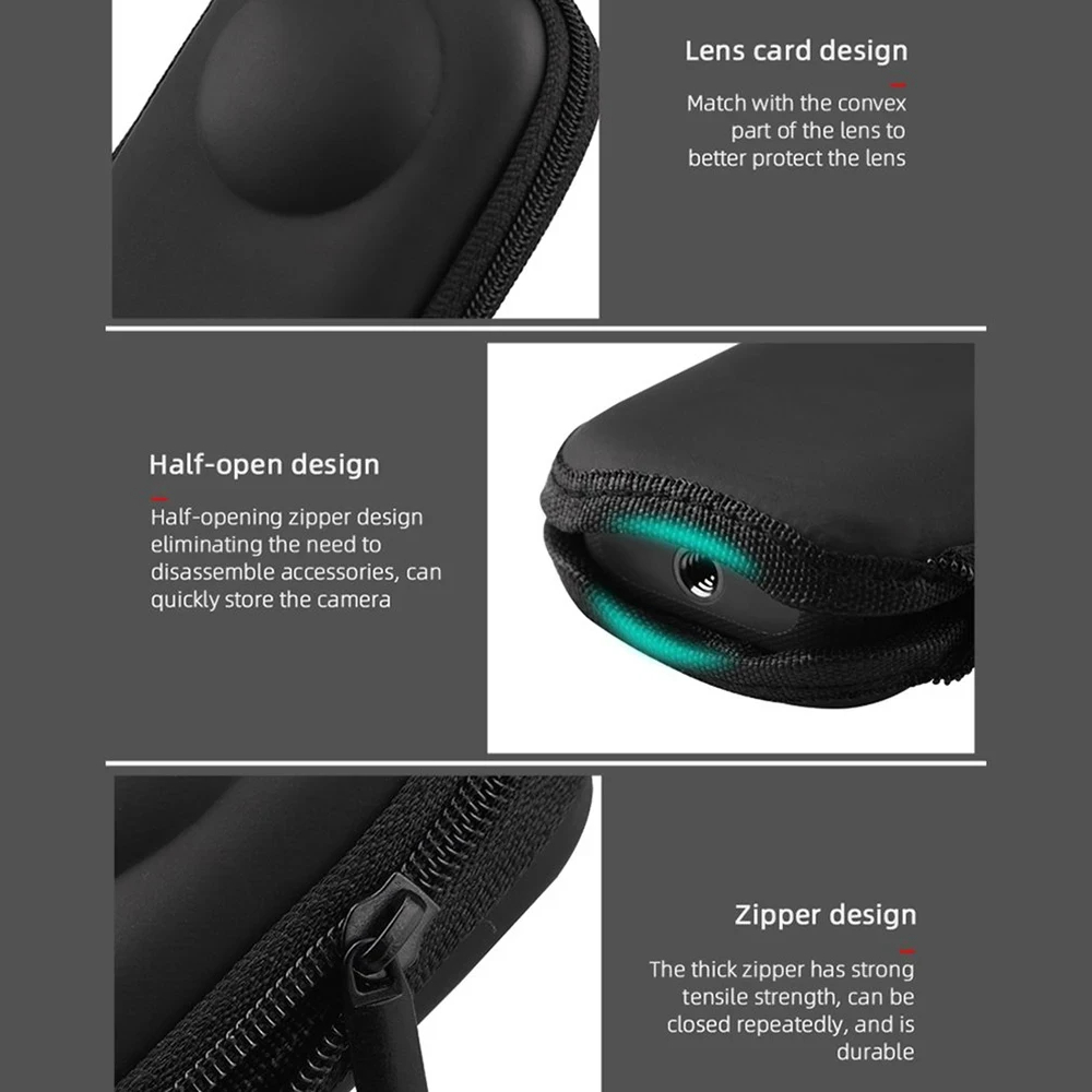 Accessories Set for Insta360 X – Lens Case Pouch Bewertung und Preis