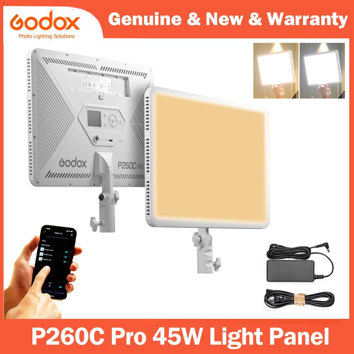 Godox P260C Pro LED Video Ligh – Video Led Light Panel Bewertung und Preis