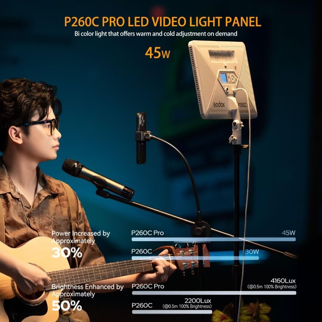 Godox P260C Pro LED Video Ligh – Video Led Light Panel Bewertung und Preis