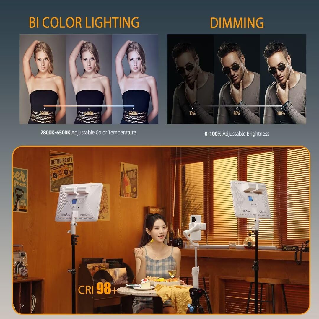 Godox P260C Pro LED Video Ligh – Video Led Light Panel Bewertung und Preis