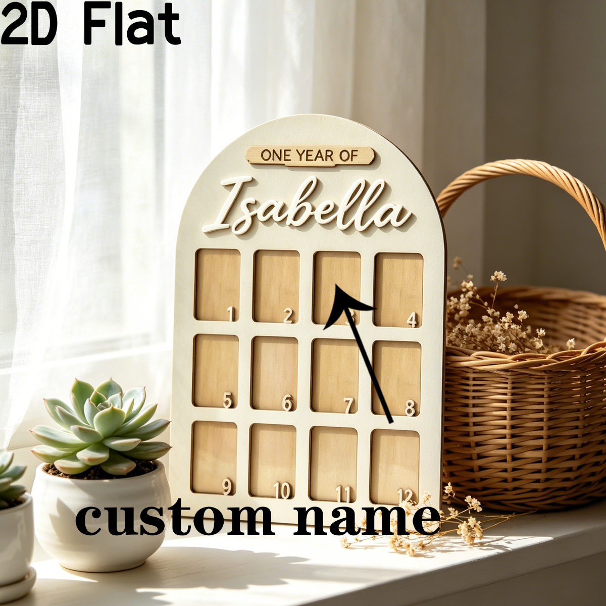 1Pc Custom Photo Record Board  – Photography Ideas Bewertung und Preis