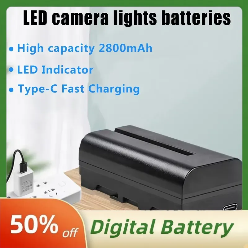 NP-F550C NP-F550 F570 Battery  – Video Led Light Panel Bewertung und Preis