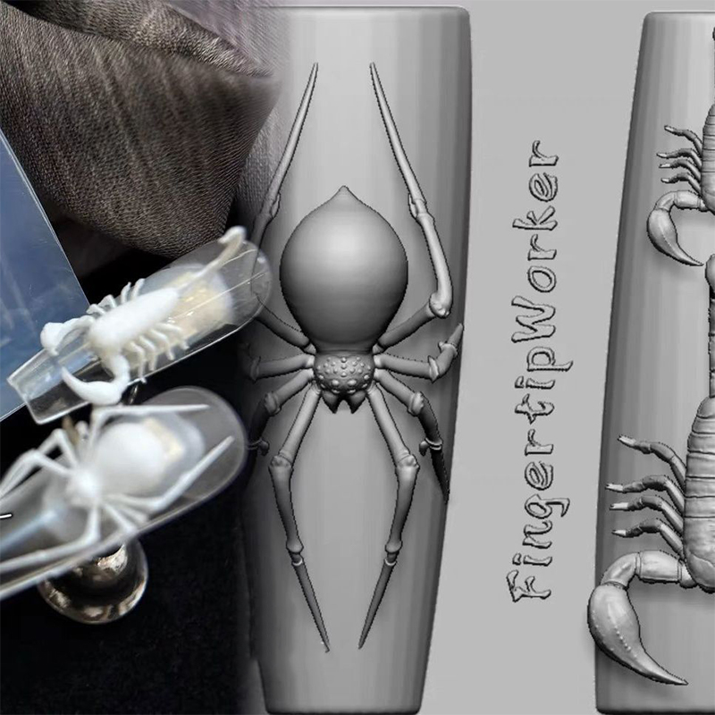3D Spider Scorpion Silicone Na – Photography Night Bewertung und Preis
