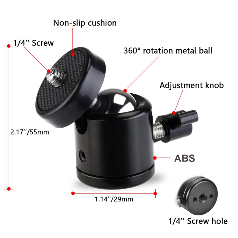 Ball Head Adapter Mount Base 1 – Fluid Head Tripod Bewertung und Preis