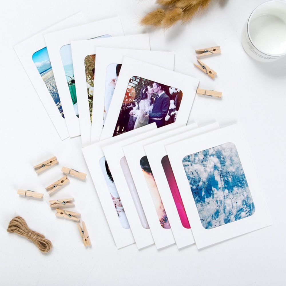 10Pcs DIY Craft Paper Photo Fr – Photography Ideas Bewertung und Preis