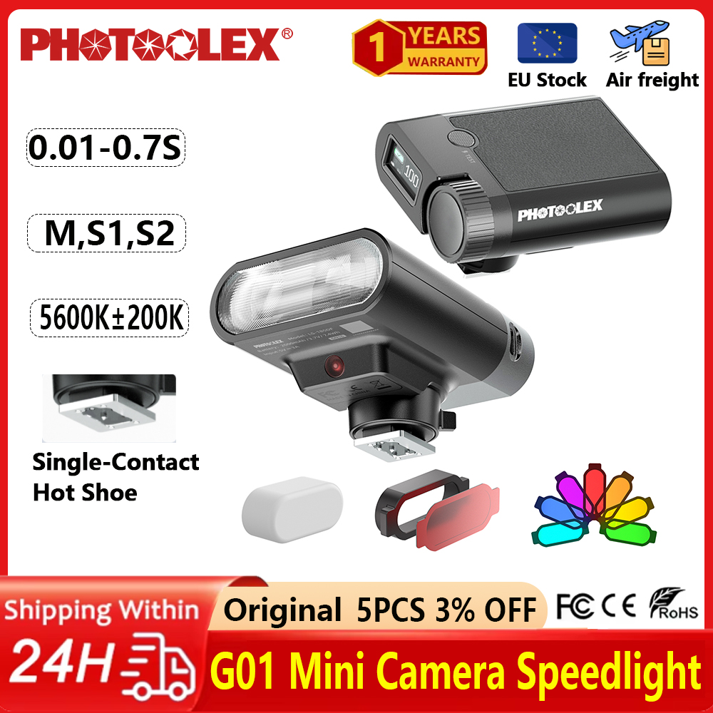 PHOTOOLEX G01 Mini Speedlight  – Speedlite Flash External Bewertung und Preis
