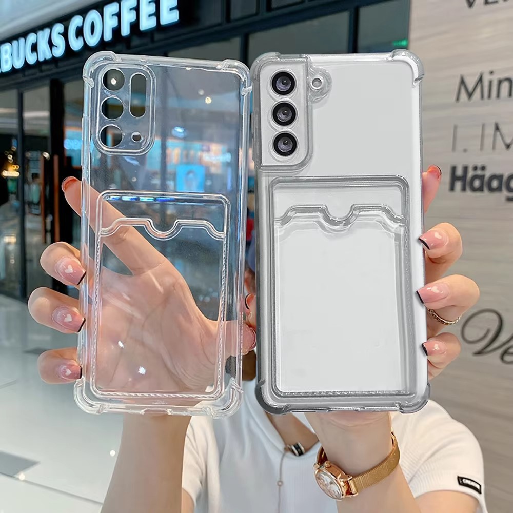 Clear Silicone Card Slot Holde – Lens Case Pouch Bewertung und Preis