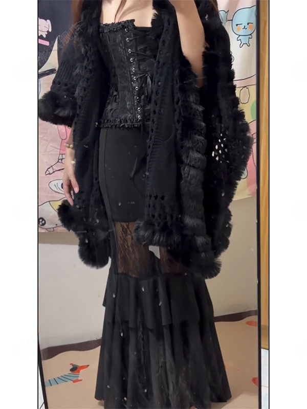 Warm Knitted Shawl Fashionable – Photography Young Bewertung und Preis