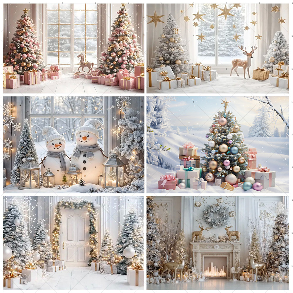 White Christmas Snow Scenery B – Photography Composition Bewertung und Preis