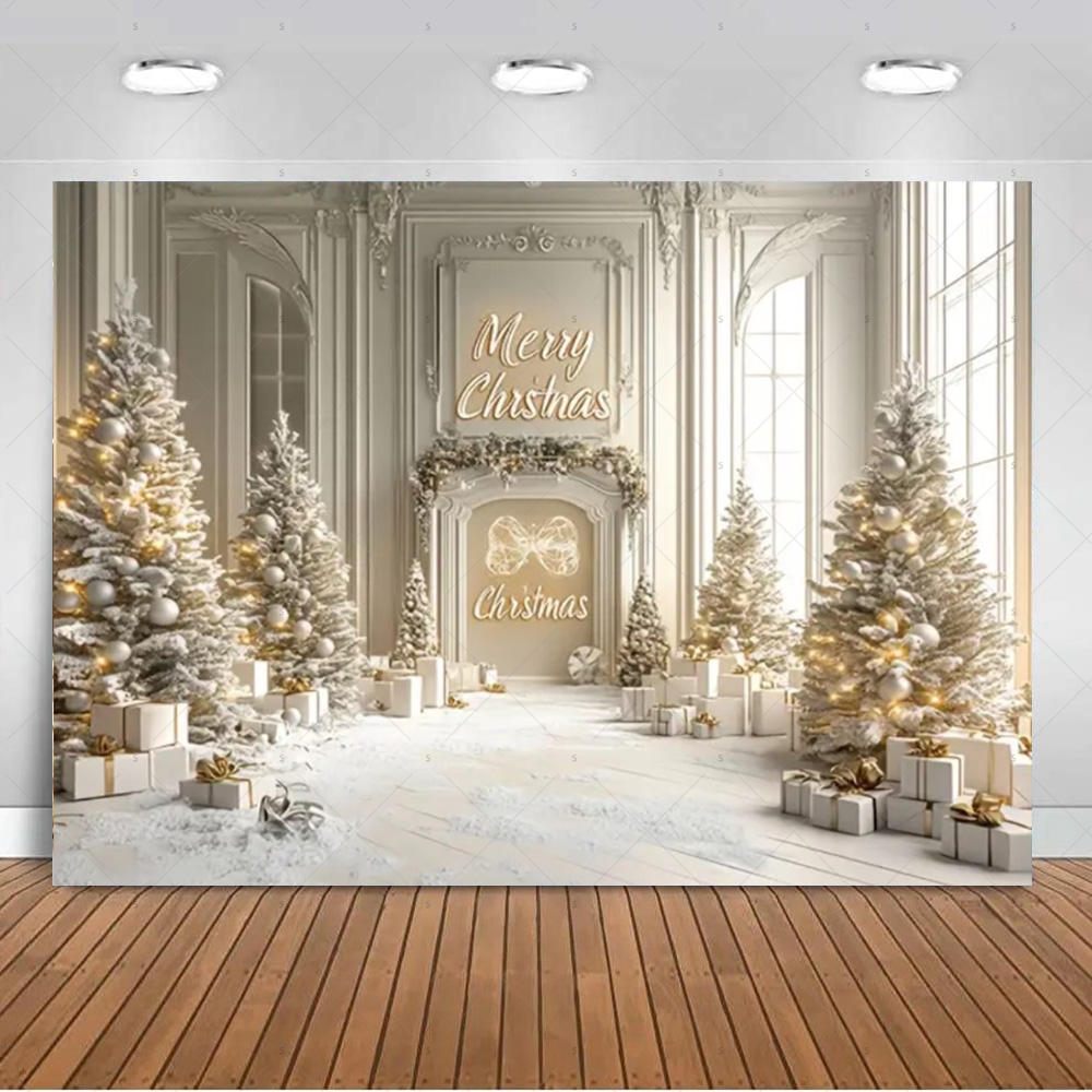 White Christmas Snow Scenery B – Photography Composition Bewertung und Preis