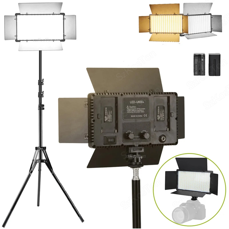 U800 U600 LED Photo Studio Vid – Video Led Light Panel Bewertung und Preis